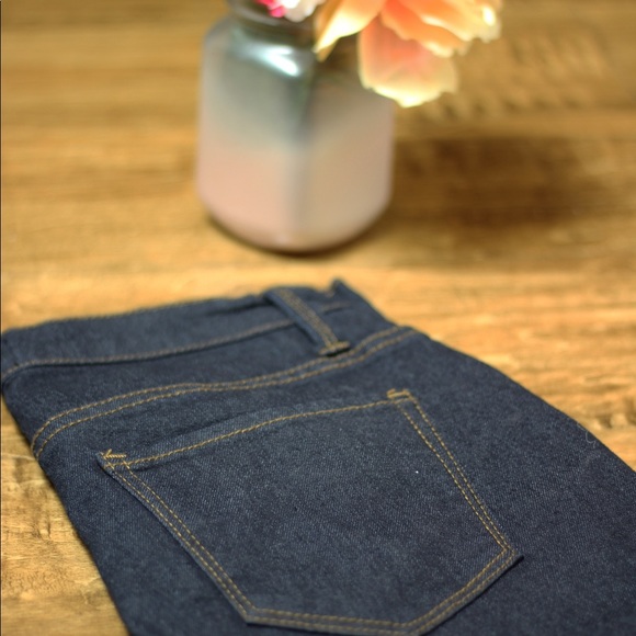 Dark Wash Low Rise Skinny Jeans - Picture 6 of 7